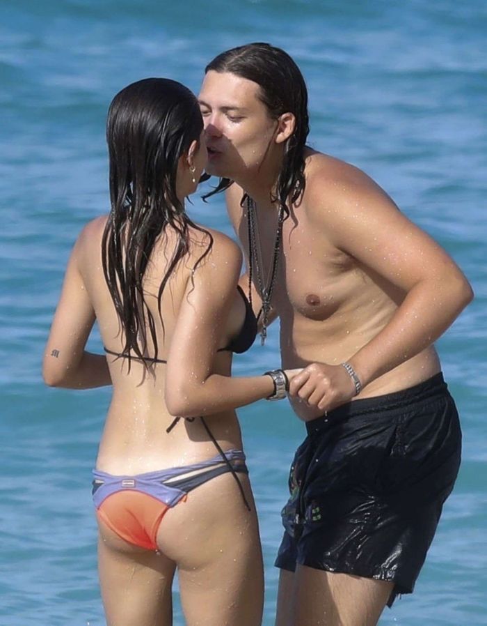Thylane Blondeau On A Bikini Vacation In St Barts