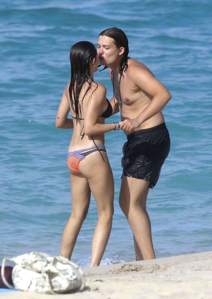 Thylane Blondeau On A Bikini Vacation In St Barts