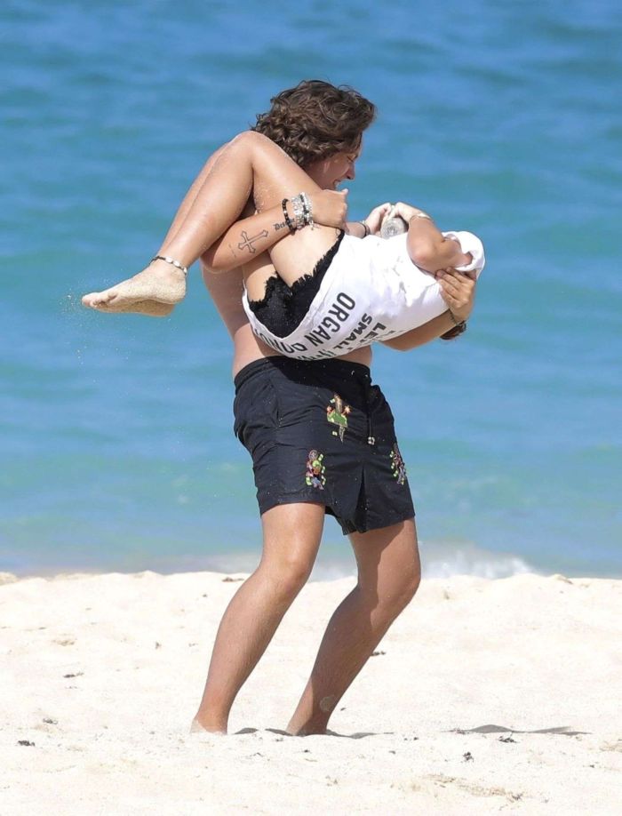 Thylane Blondeau On A Bikini Vacation In St Barts