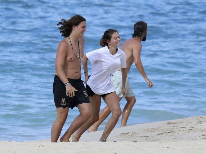 Thylane Blondeau On A Bikini Vacation In St Barts