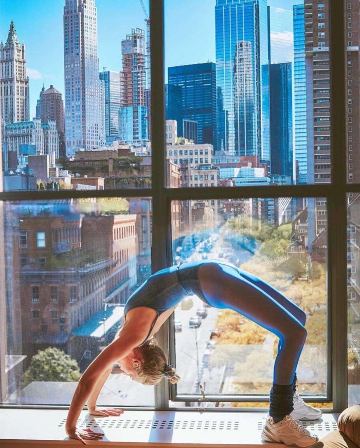 Toni Garrn's Exclusive Sportswear Photoshoot