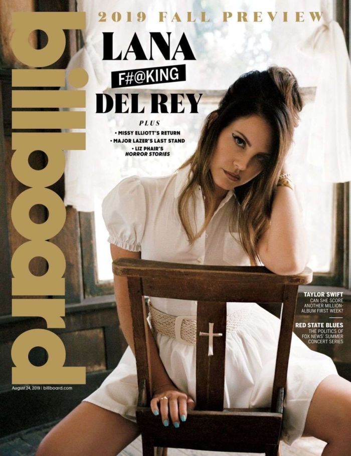 Lana Del Rey Featured In Billboard Magazine 2019